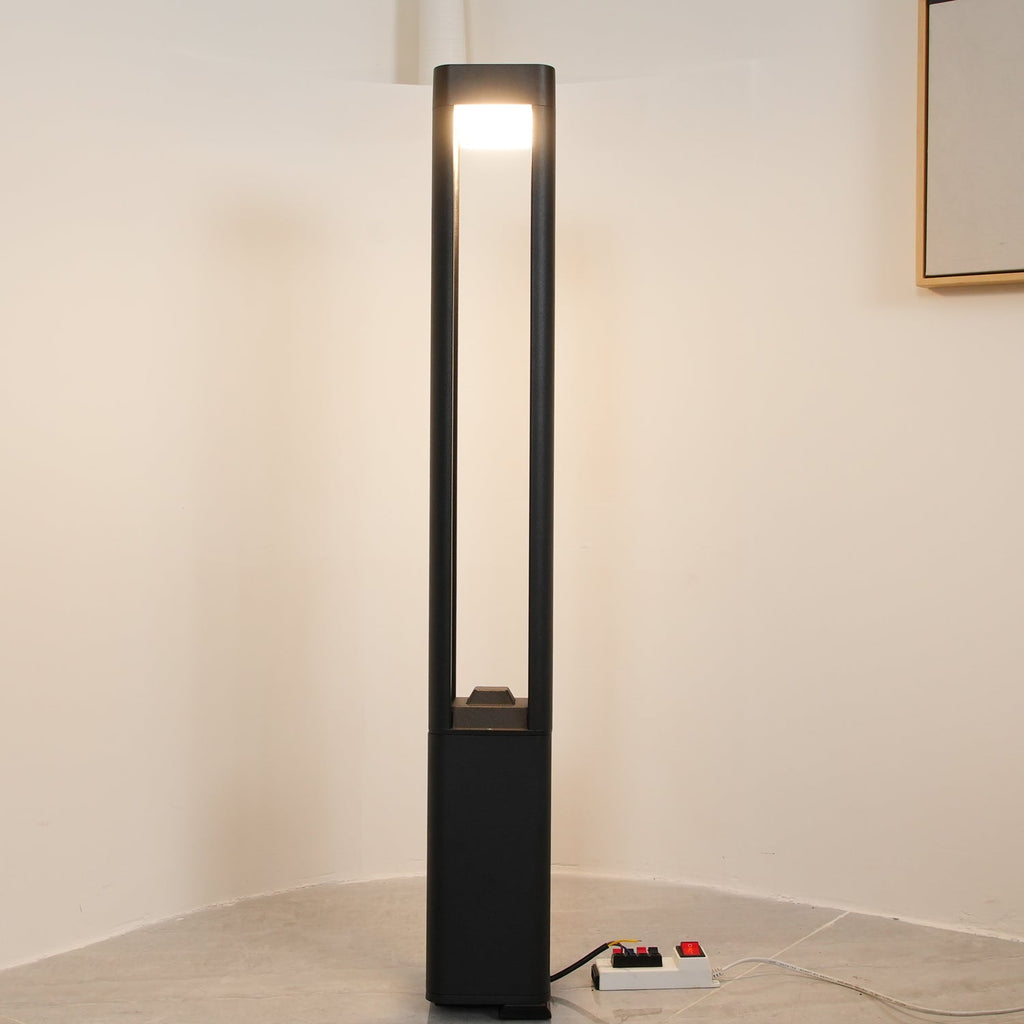 Rectangular Column Garden Outdoor Light Table lamp