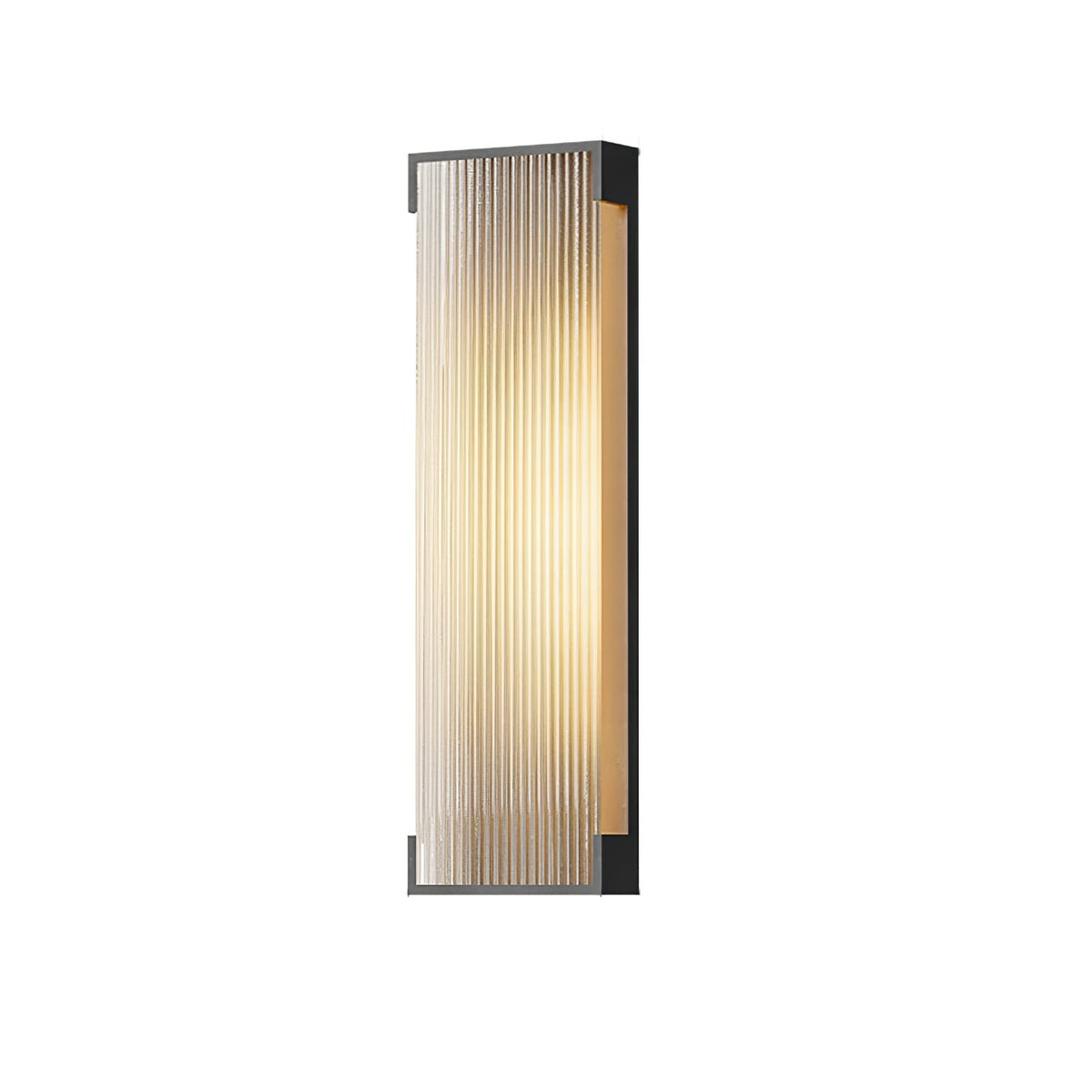 Rectangular Outdoor Wall Light L 5.9″ x H 19.7″ x Depth 2″ / Warm Light / Single Outdoor Lighting