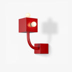 Red Cube Wall Lamp Wall lamp