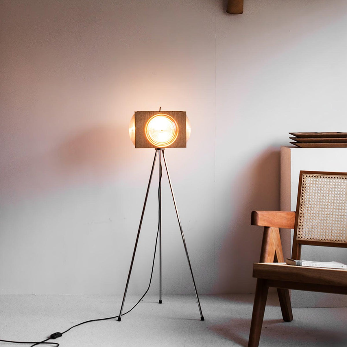 Retro Camera Focus Floor Lamp Floor lamp