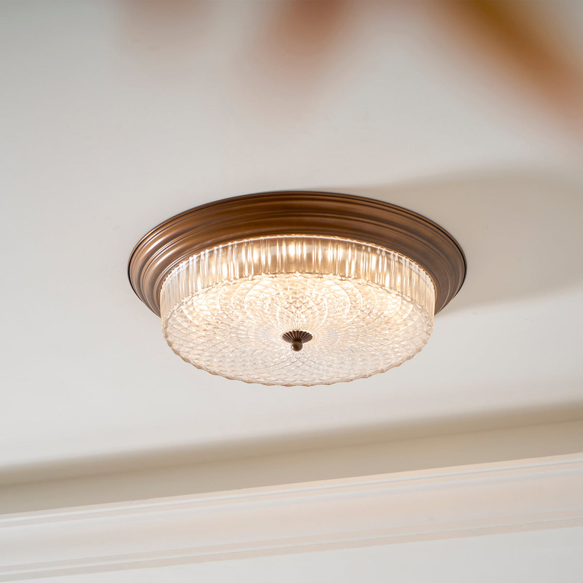 Retro Flush Ceiling Lamp