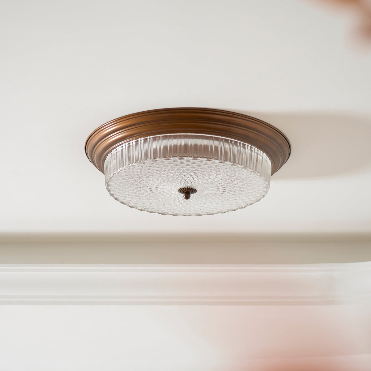 Retro Flush Ceiling Lamp