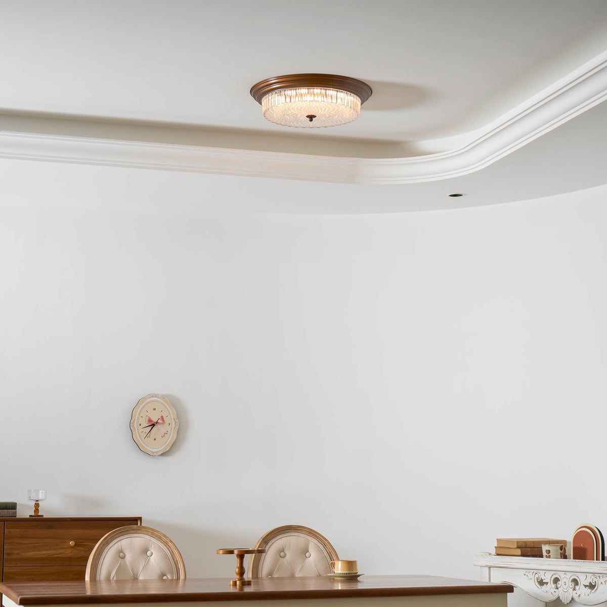 Retro Flush Ceiling Lamp