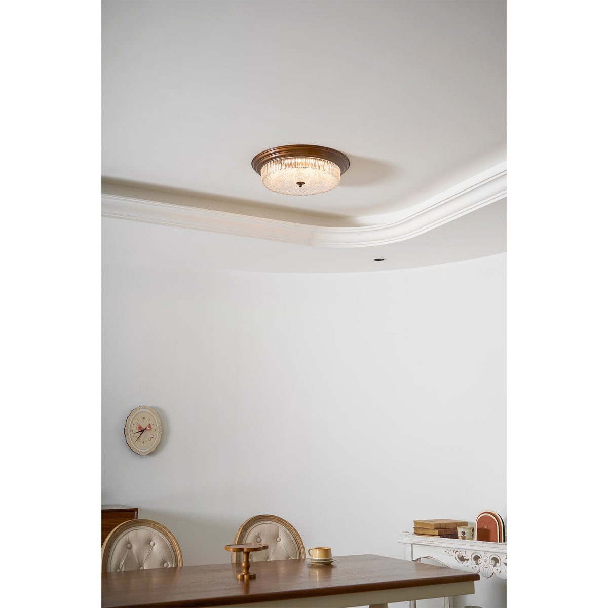 Retro Flush Ceiling Lamp