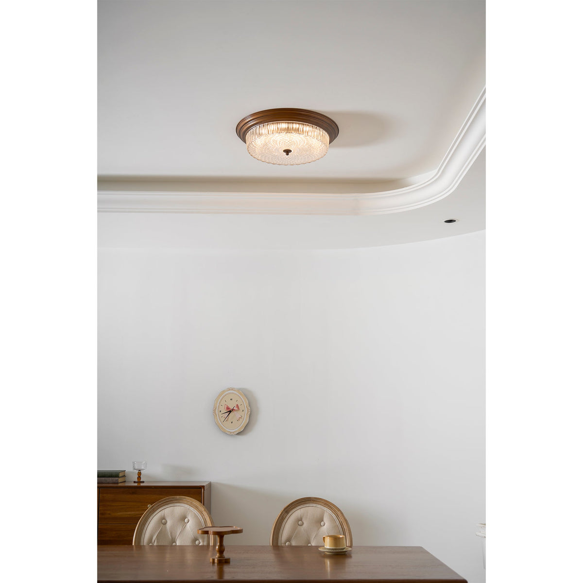 Retro Flush Ceiling Lamp