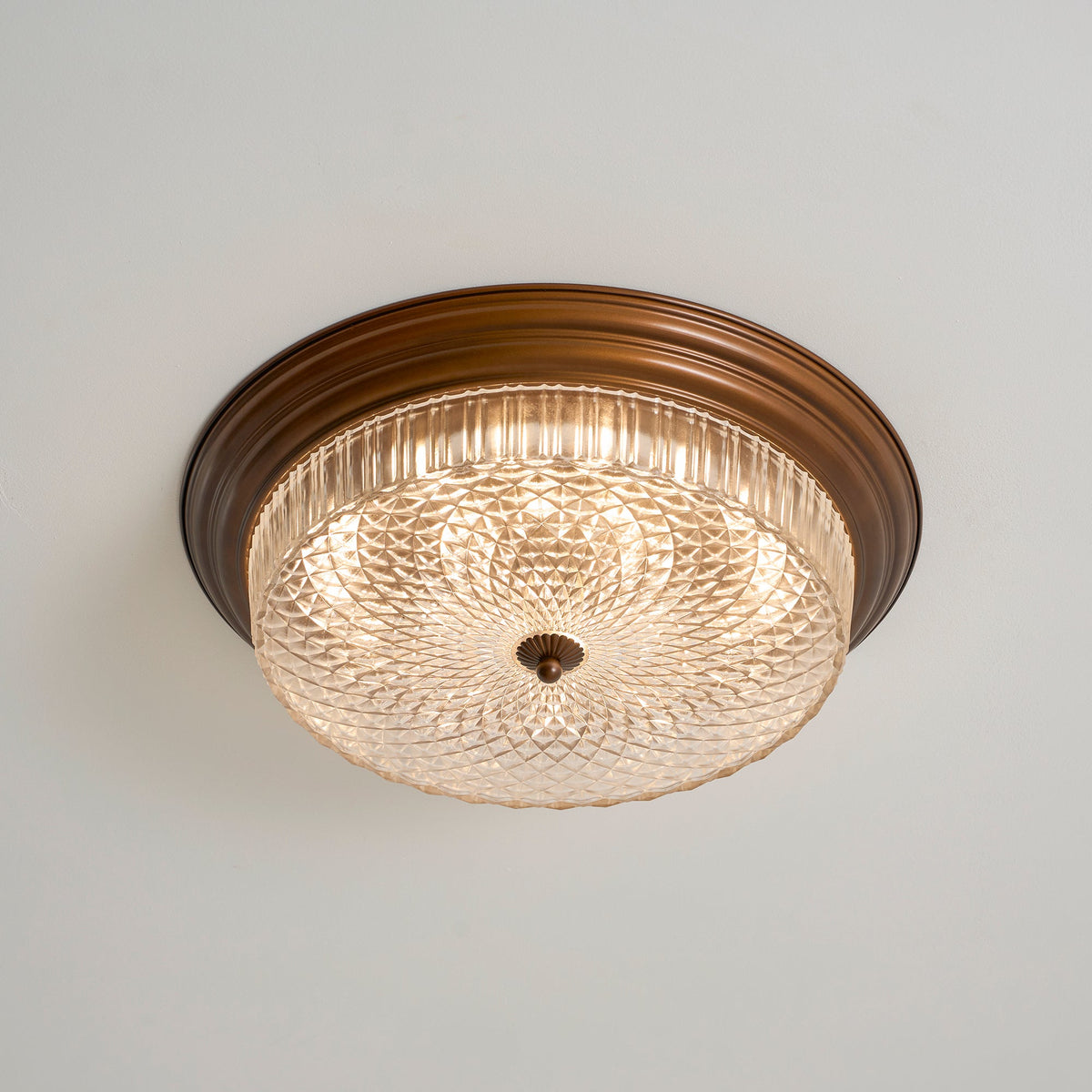 Retro Flush Ceiling Lamp