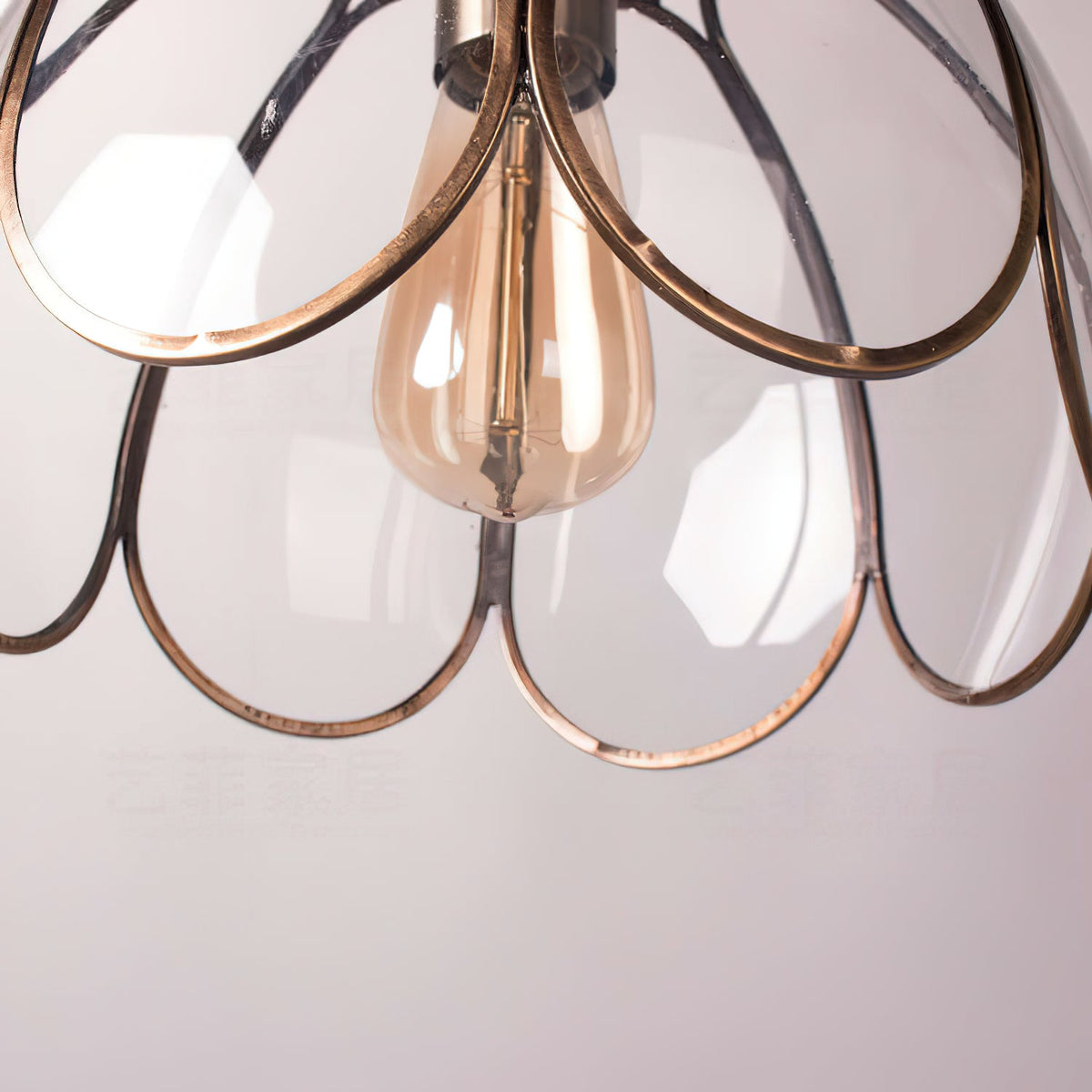 Retro Lotus Pendant Lamp