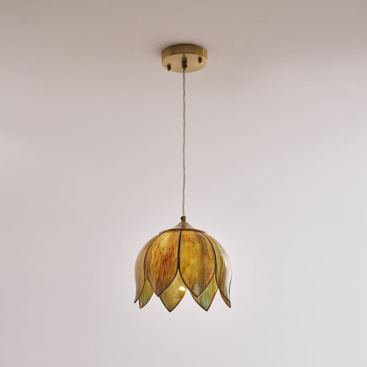 Retro Lotus Pendant Lamp