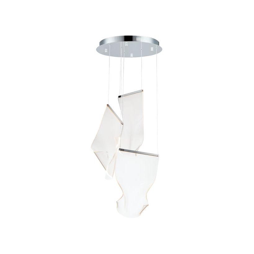 Acrylic LED Chandelier 3heads ? 13.8″ x H 59″ / Dia 35cm x H 150cm / Small: W 7.1″ x H 10.2″ / W 18cm x H 26cm / Silver