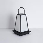 Roam Lantern Garden Outdoor Lamp ? 9.8″ x H 19.7″ / Dia 25cm x H 50cm / Black & White / Warm Light Table lamp