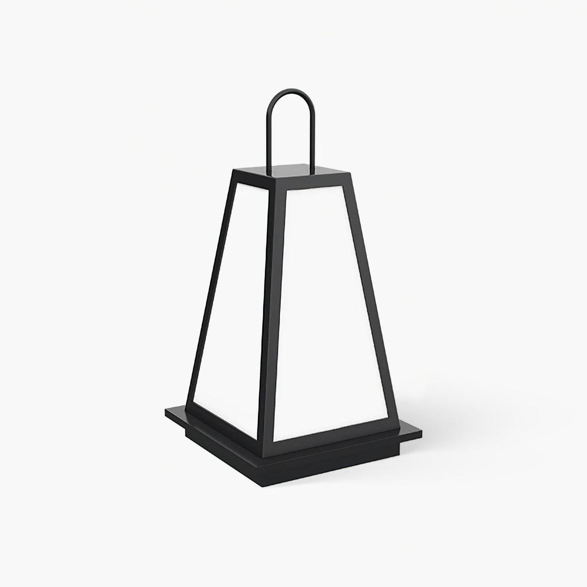 Roam Lantern Garden Outdoor Lamp ? 9.8″ x H 19.7″ / Dia 25cm x H 50cm / Black & White / Warm Light Table lamp