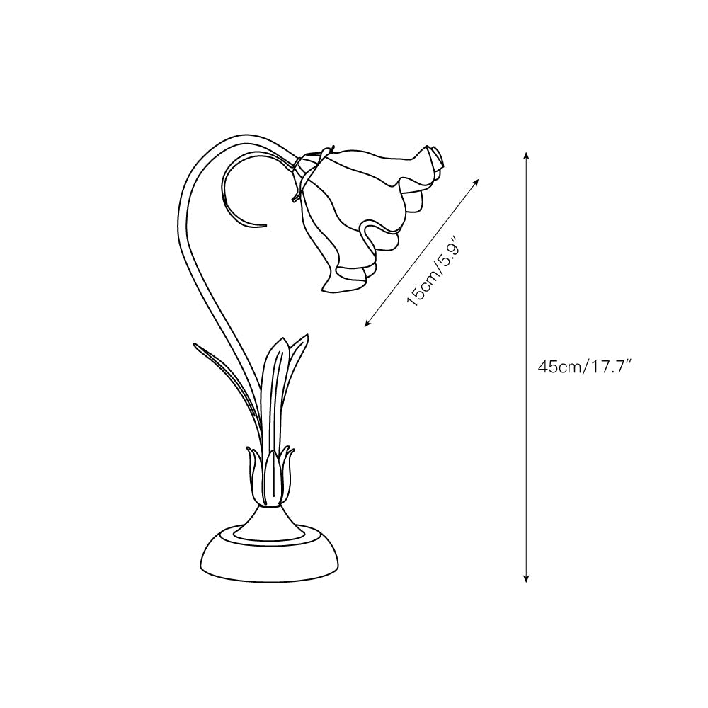 Romantic Flower Table Lamp