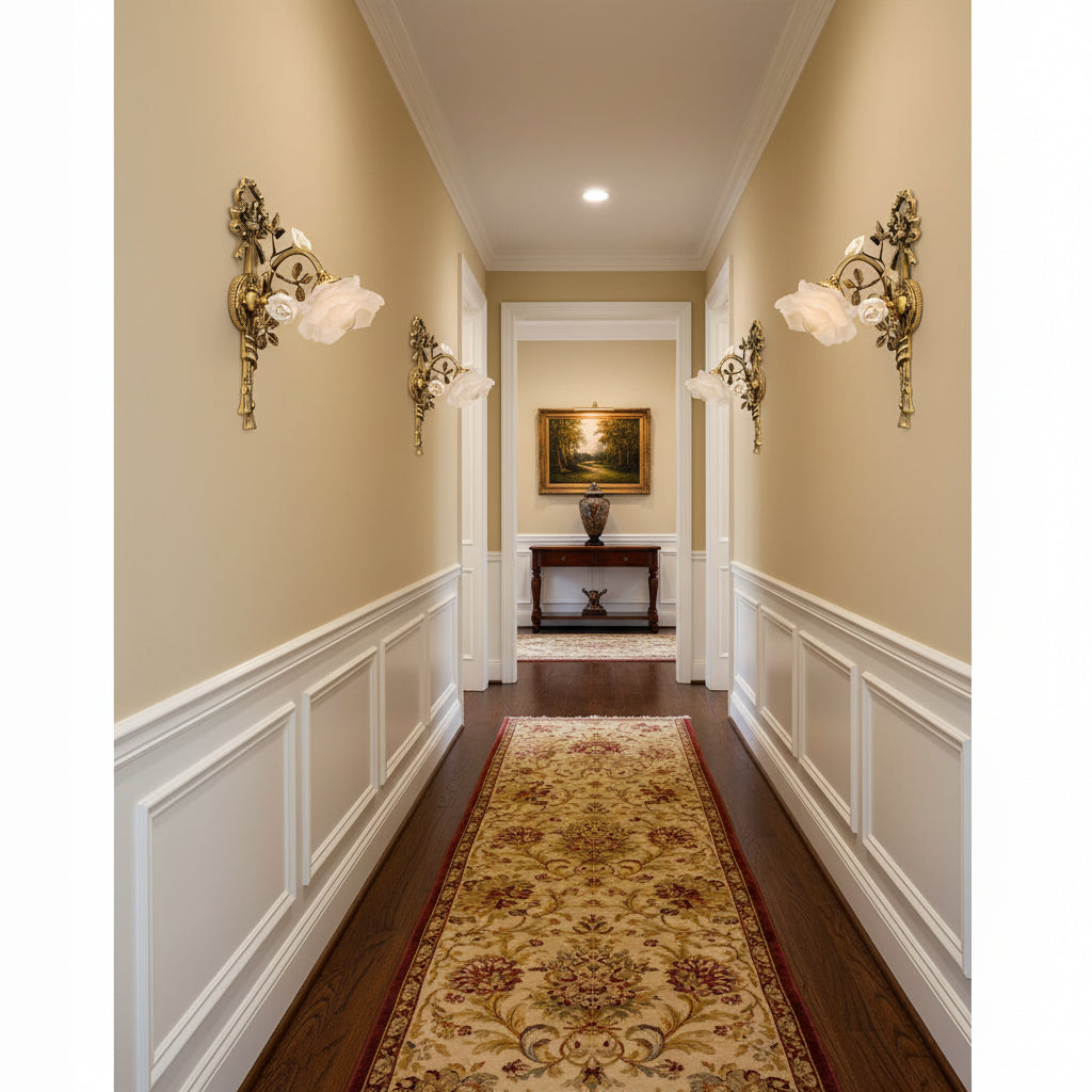 Rosalie Floral Wall Lamp