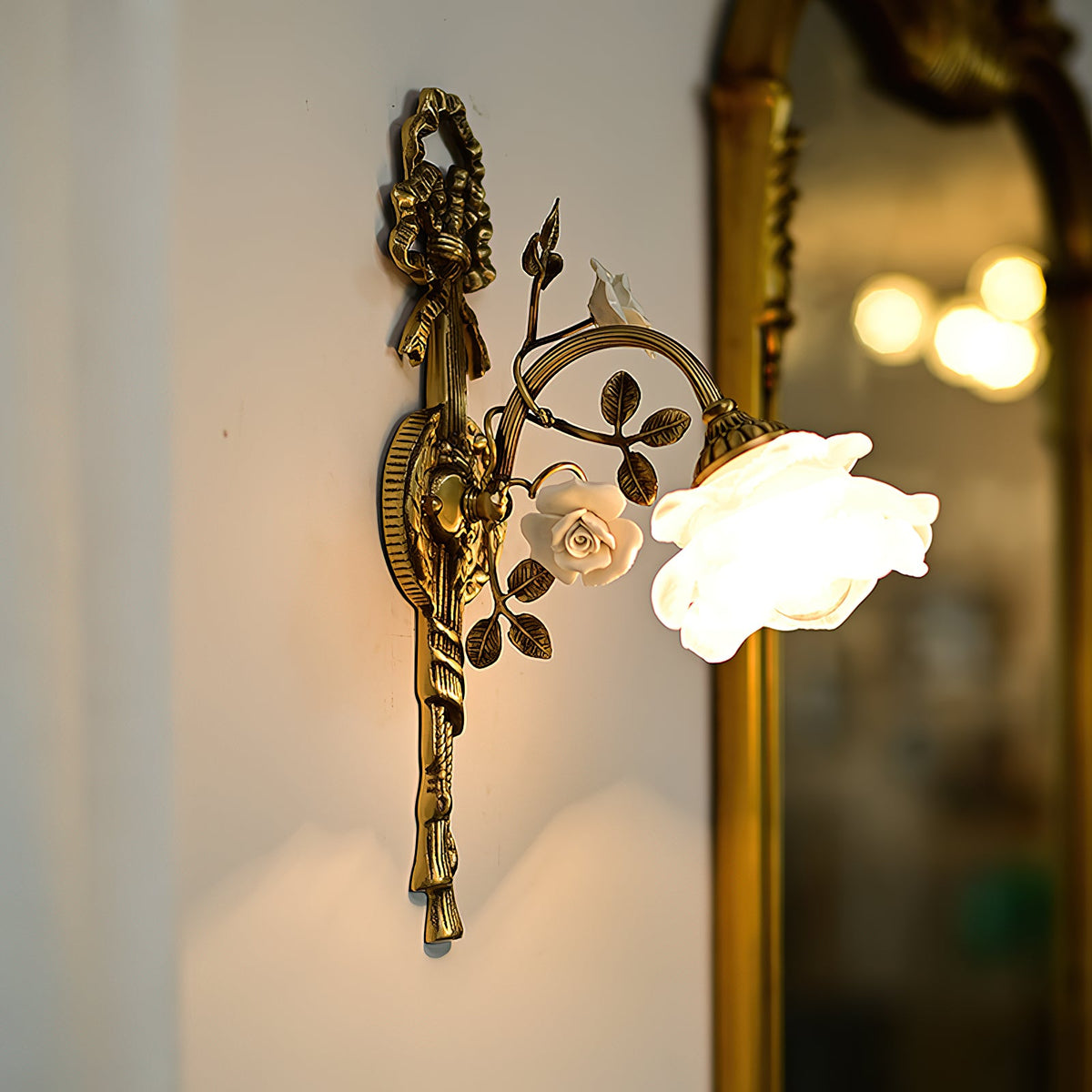 Rosalie Floral Wall Lamp