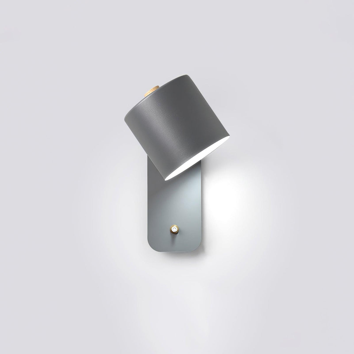 Rotatable Cylinder Wall Lamp ? 5.1″ x H 11.8″ / Dia 13cm x H 30cm / Grey Wall lamp