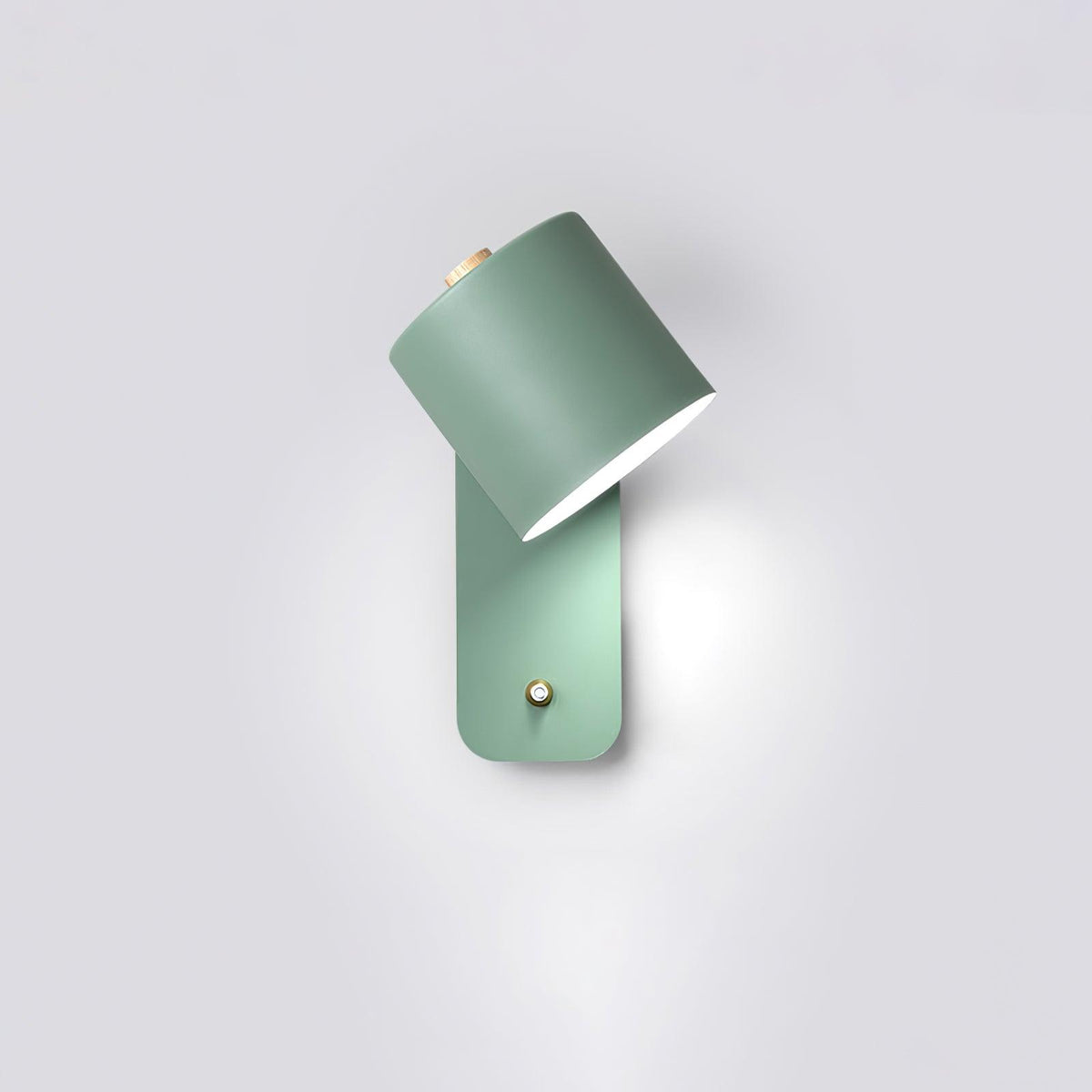 Rotatable Cylinder Wall Lamp ? 5.1″ x H 11.8″ / Dia 13cm x H 30cm / Green Wall lamp