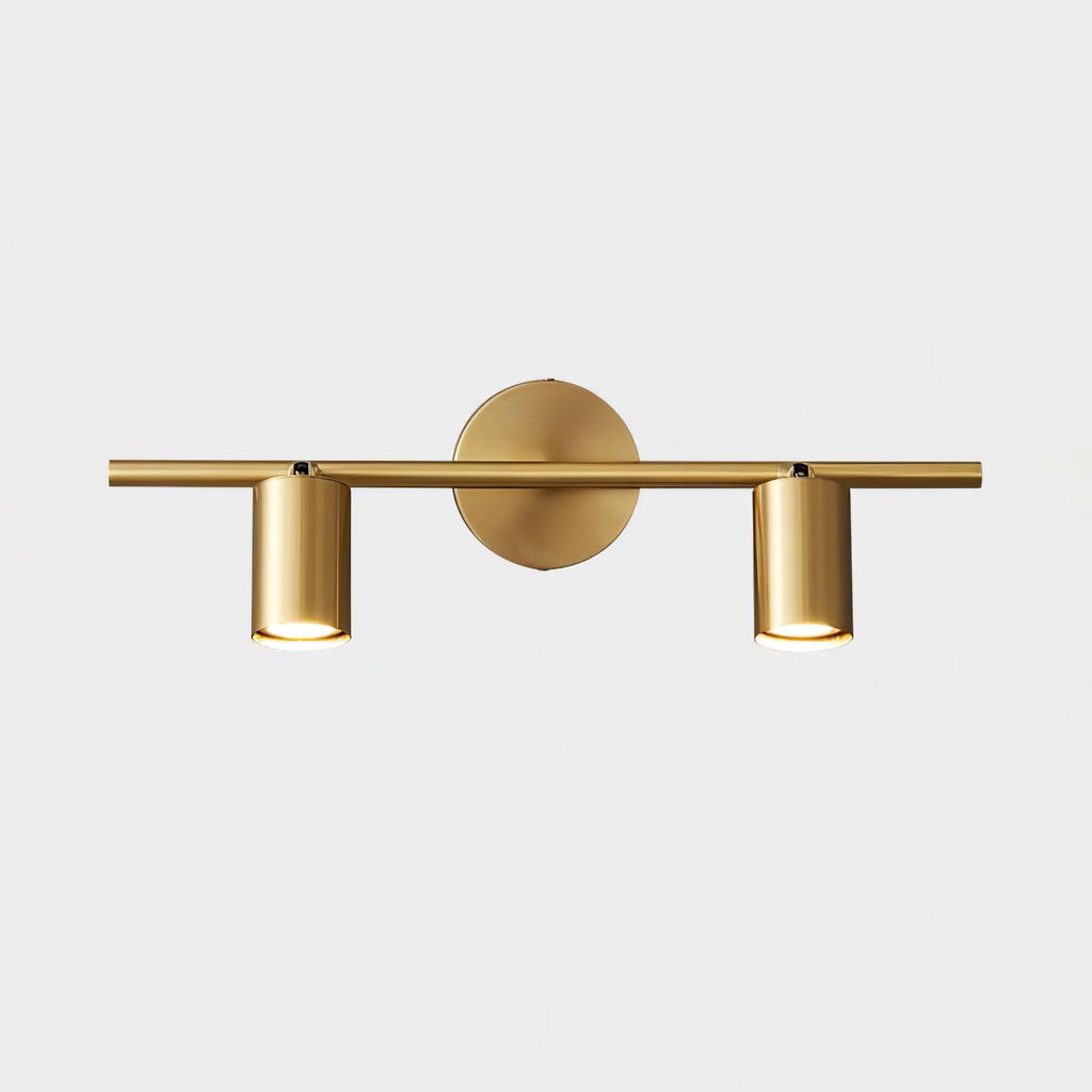 Rotatable Spotlight Wall Light 2 lamps L 19.7″ x W 4.7″ x H 6.9″ / L 50 cm x W 12cm x H 17.5cm / Brass Wall lamp
