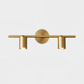 Rotatable Spotlight Wall Light 2 lamps L 19.7″ x W 4.7″ x H 6.9″ / L 50 cm x W 12cm x H 17.5cm / Brass Wall lamp