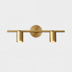 Rotatable Spotlight Wall Light 2 lamps L 19.7″ x W 4.7″ x H 6.9″ / L 50 cm x W 12cm x H 17.5cm / Brass Wall lamp