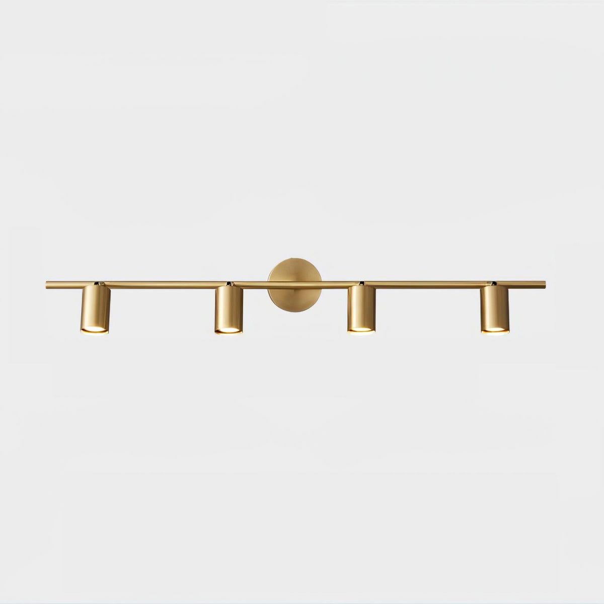 Rotatable Spotlight Wall Light 4 lamps L 39.4″ x W 4.7″ x H 6.9″ / L 100 cm x W 12cm x H 17.5cm / Brass Wall lamp