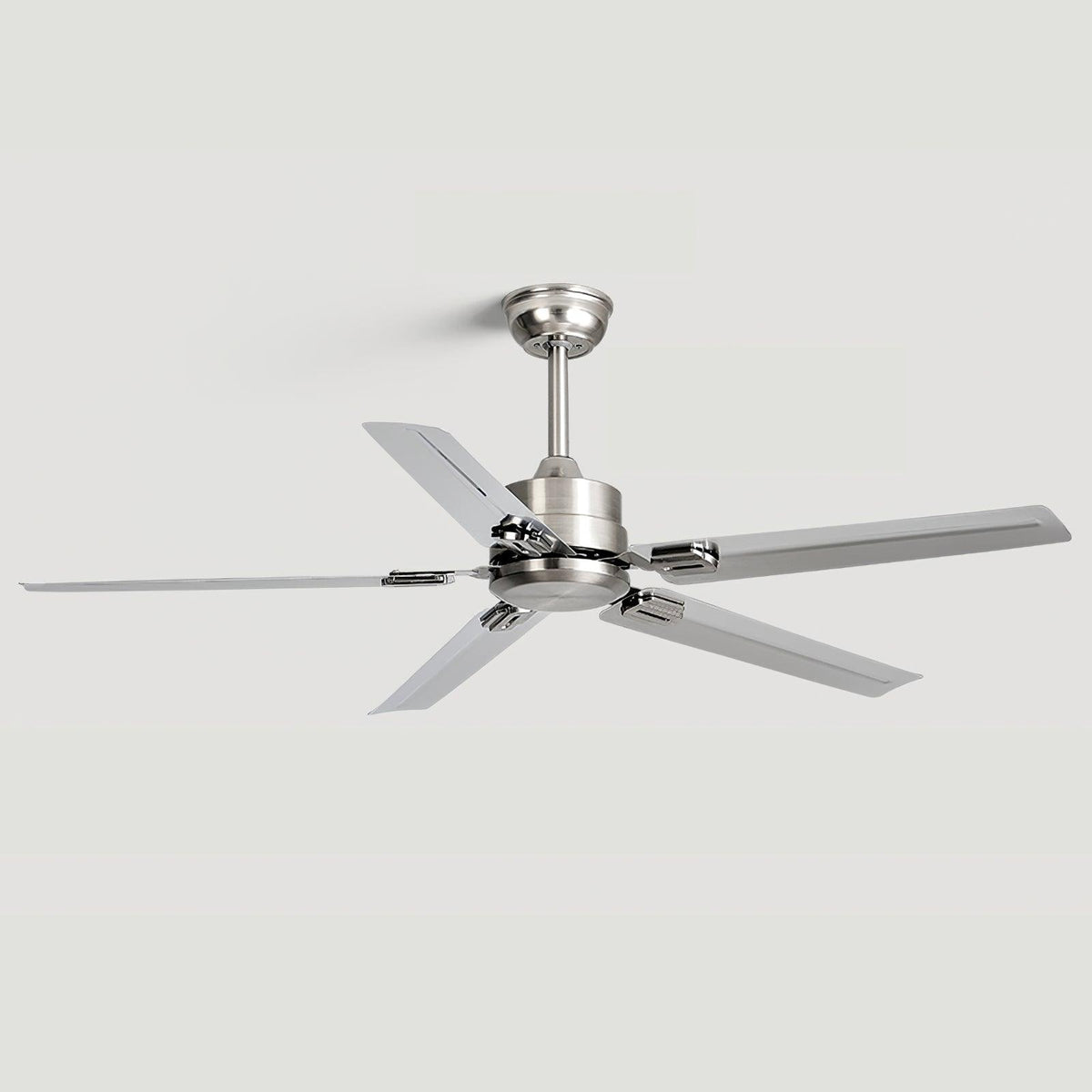Rozzen Ceiling Fan 52″ Φ 52″ x H 11.8″ / Dia 132cm x H 30cm / Stainless steel / Remote control Ceiling lamp