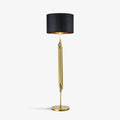 Rubell Floor Light ? 17.7″ x H 65″ / Dia 45cm x H 165m / Gold + Black / US plug Floor lamp
