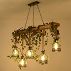 Rustic Wooden Chandelier Chandelier
