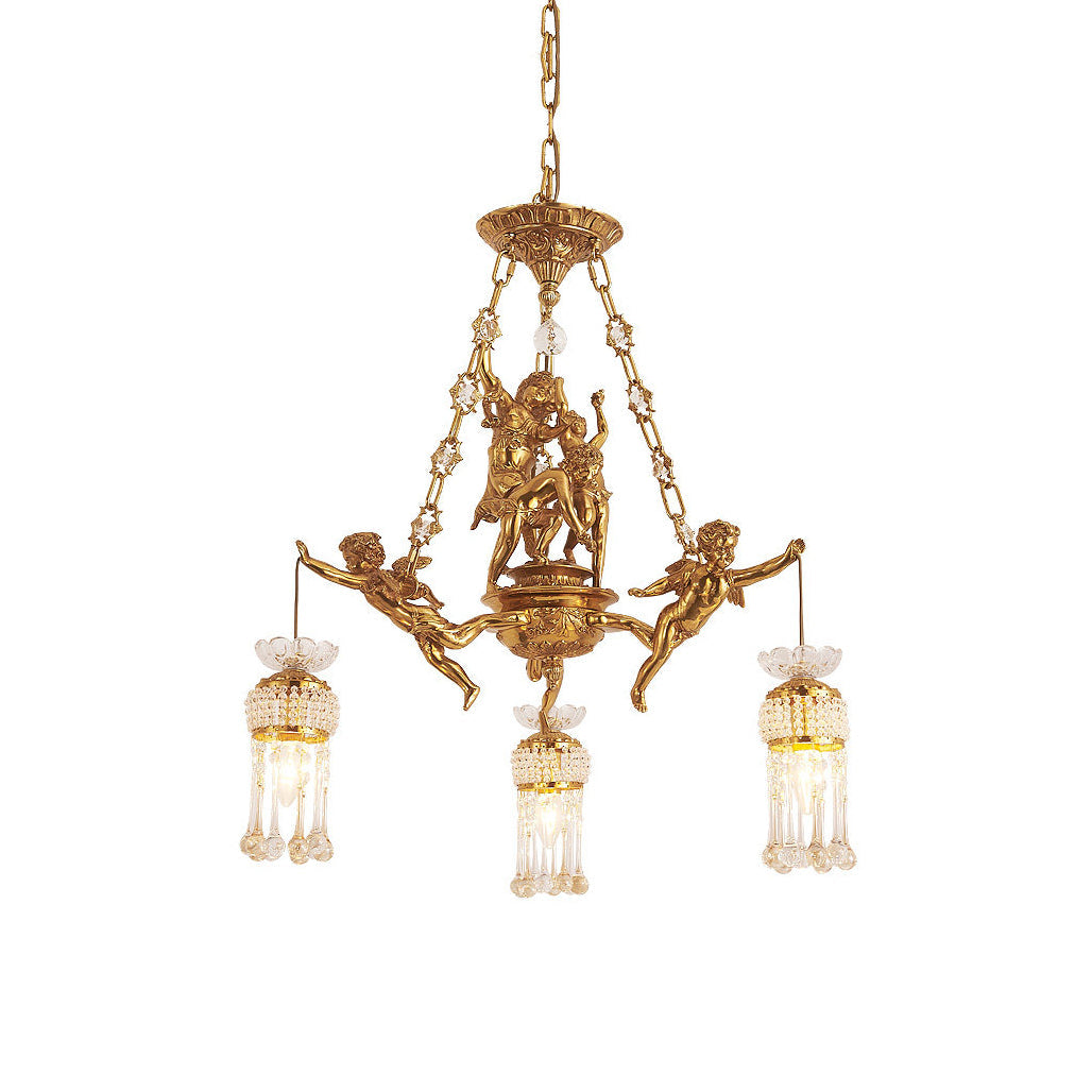 Ruth Brass Chandelier