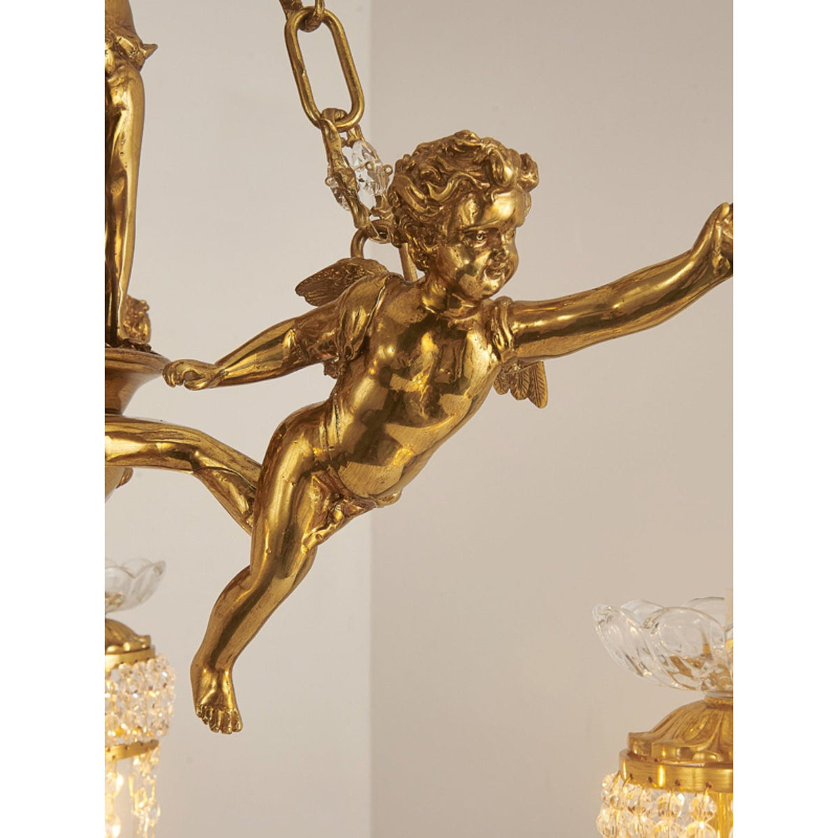 Ruth Brass Chandelier