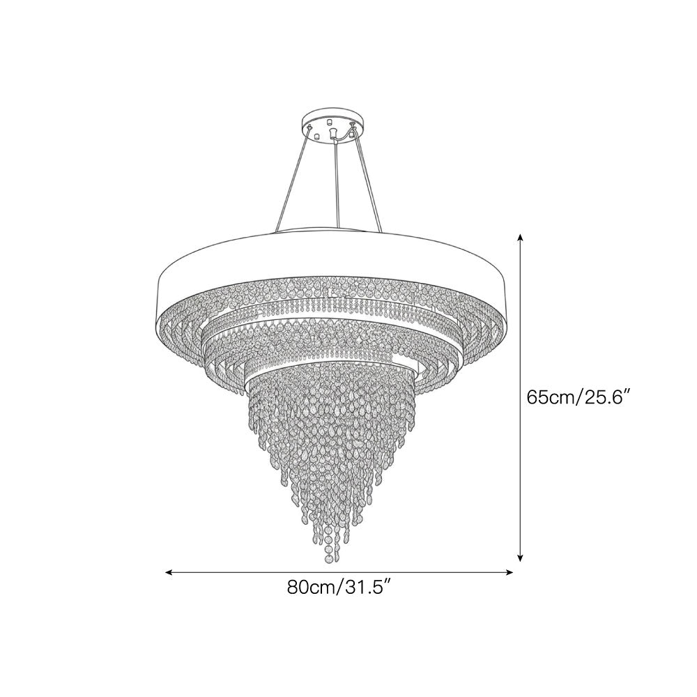 Rylight Crystal Chandelier