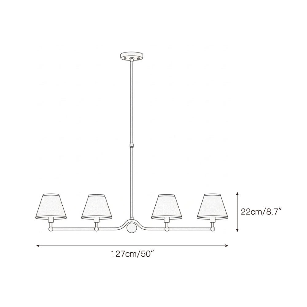 Santiago Linear Pendant Lamp