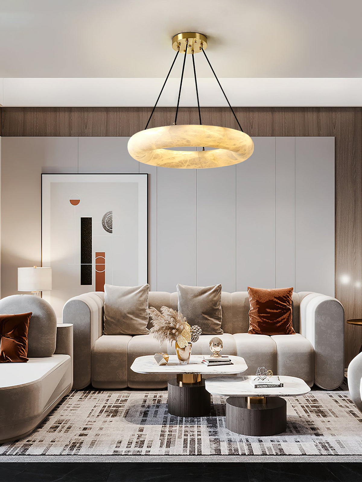 Scarlett Alabaster Chandelier