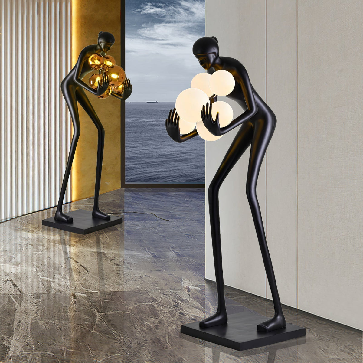 Sentinel Sculpture Floor Lamp Floor lamp