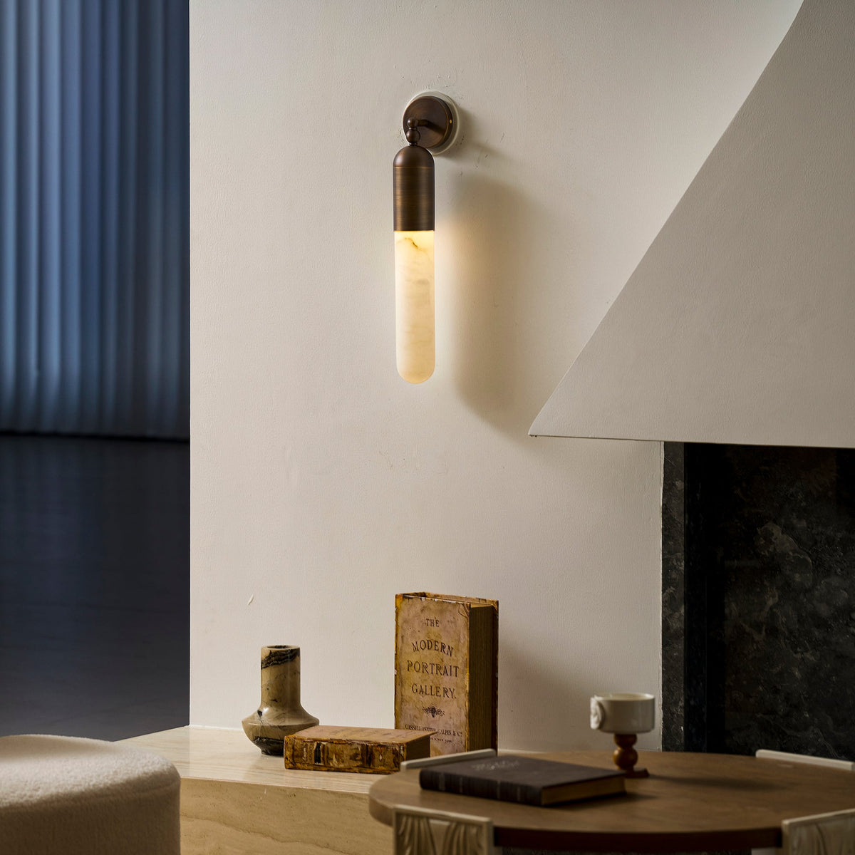 Selene Alabaster Wall Lamp