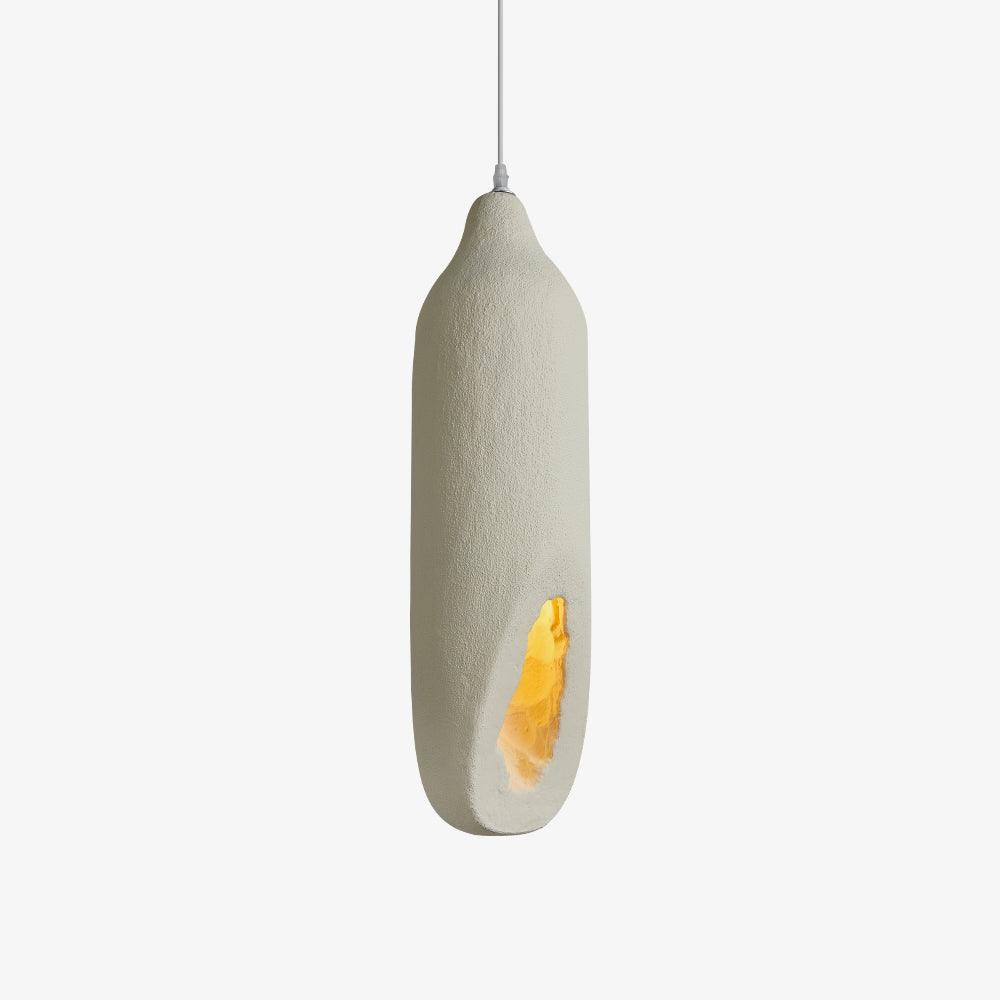 Seltanica Pendant Light ∅ 7.1″ x H 24.8″ / Dia 18cm x H 63cm / Off white Pendant light