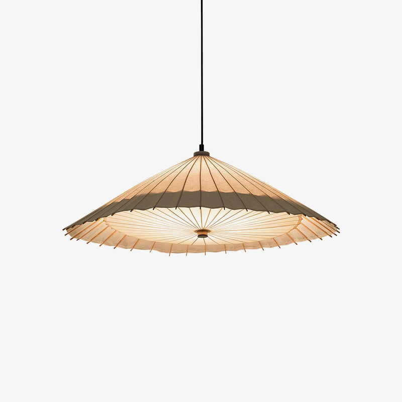 Shade Umbrella Pendant Lamp Model B ? 39.4″ x H 10.2″ / Dia 100cm x H 26cm / Beige Pendant light