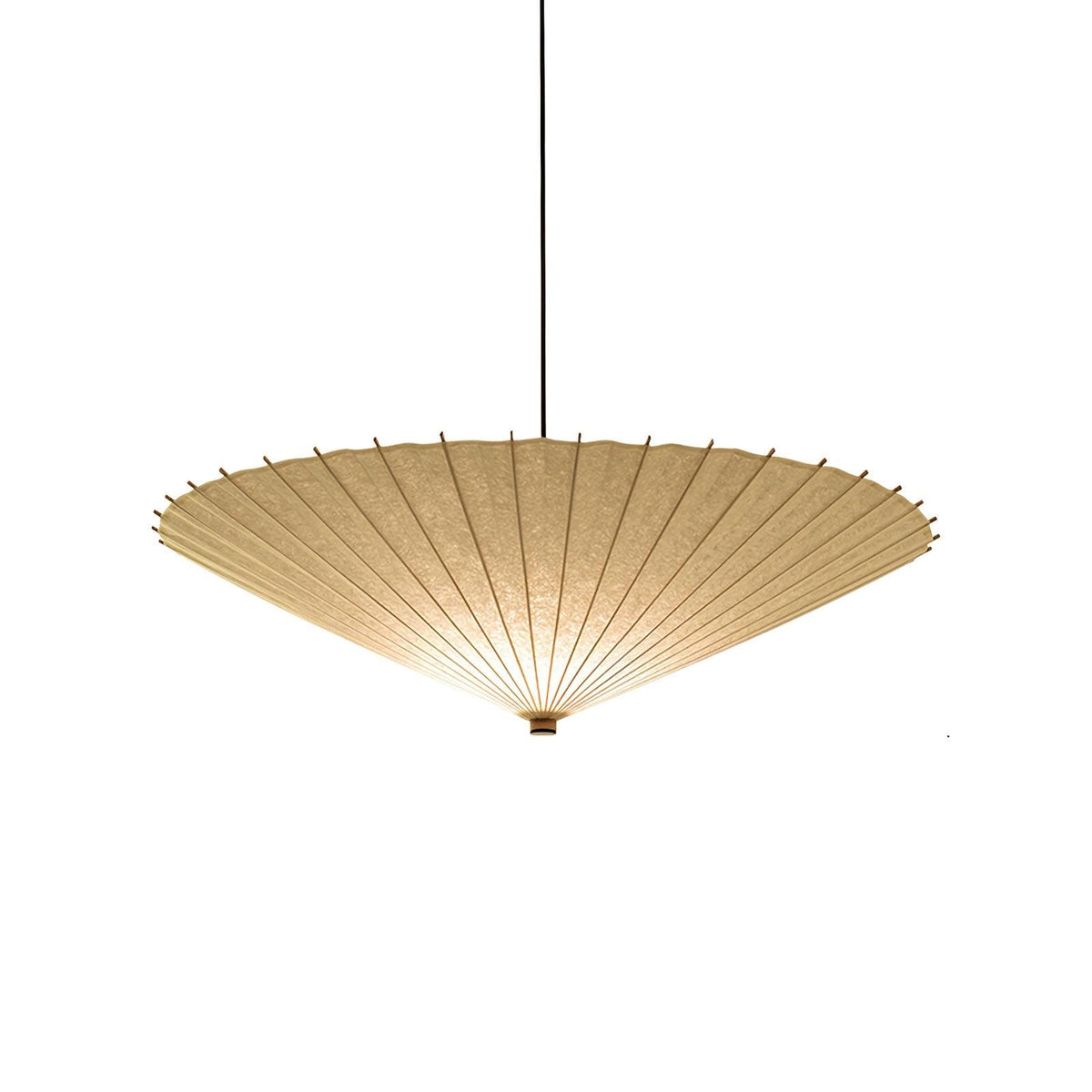 Shade Umbrella Pendant Lamp Model A ? 39.4″ x H 10.2″ / Dia 100cm x H 26cm / Beige Pendant light