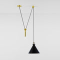 Geometric Shape Art Modern Chandelier Section A: ? 11.8″ x H 13.8″ / Dia 30cm x H 35cm Chandelier