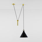 Geometric Shape Art Modern Chandelier Section A: ? 11.8″ x H 13.8″ / Dia 30cm x H 35cm Chandelier
