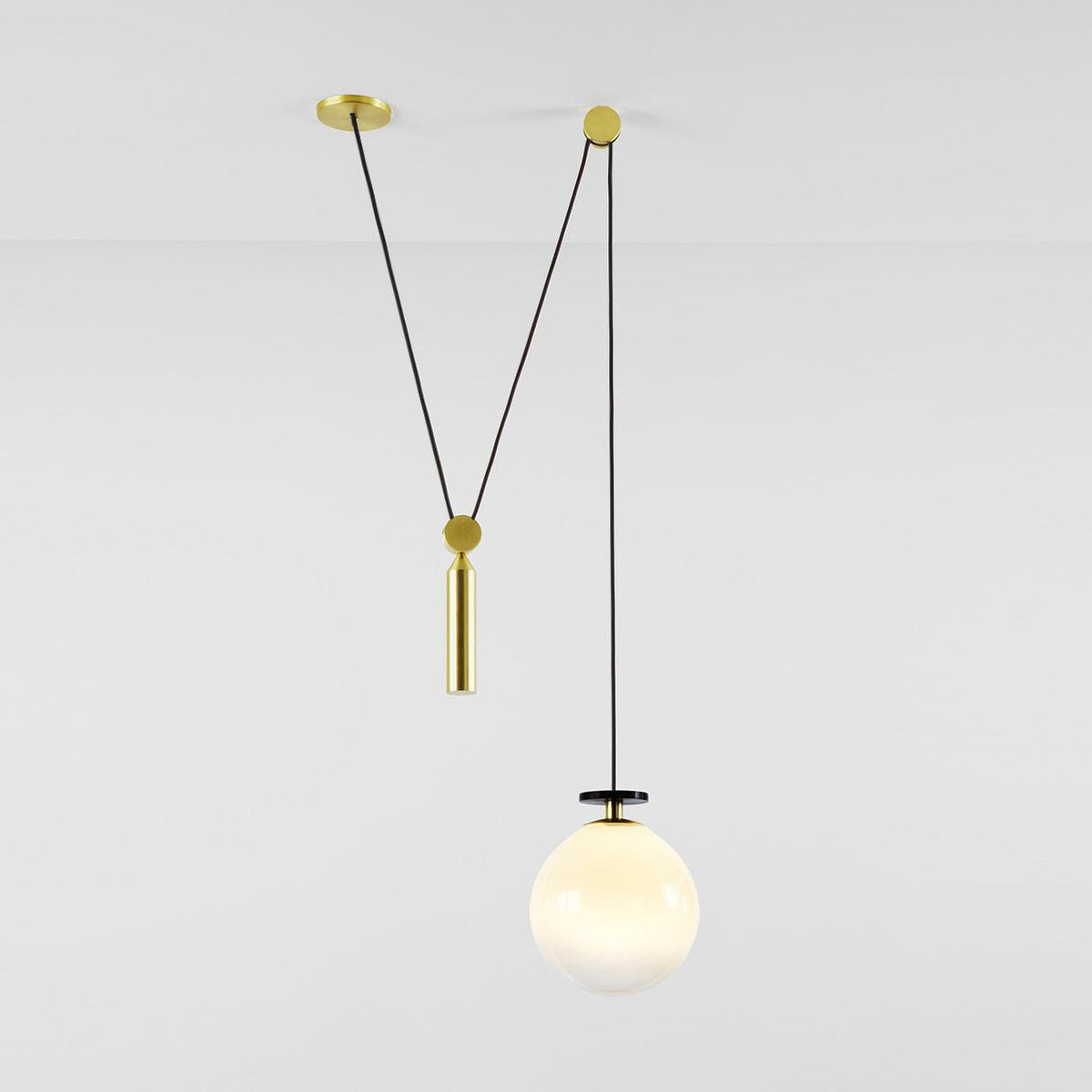 Geometric Shape Art Modern Chandelier Section B: ? 7.9″ x H 9″ / Dia 20cm x H 23cm Chandelier