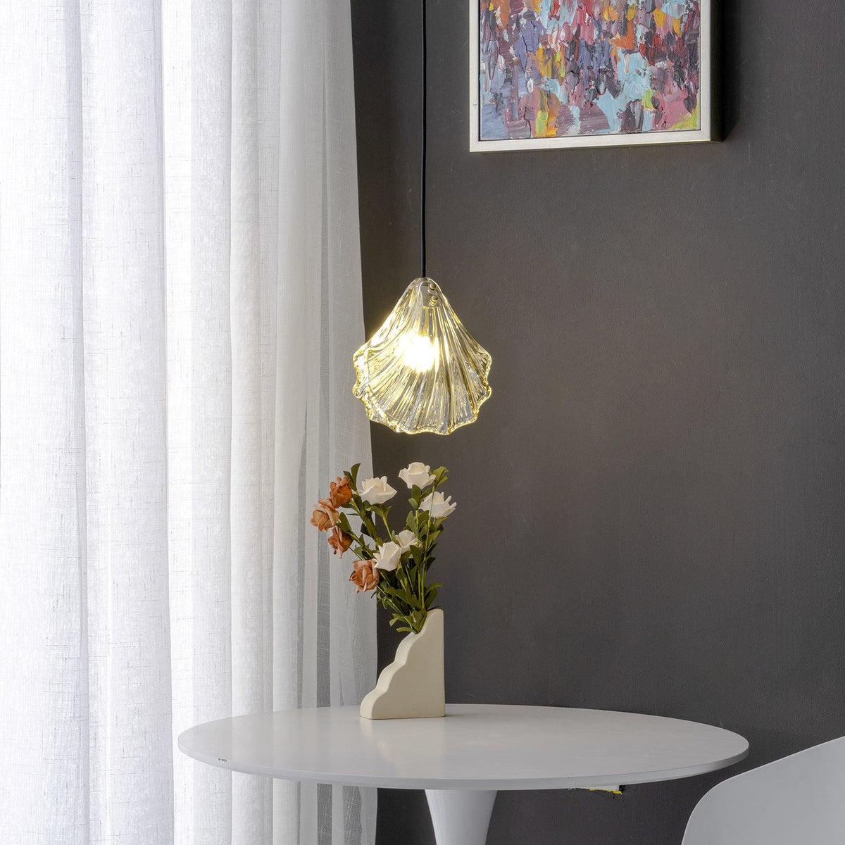 Shell Mini Pendant Swag Light Pendant light