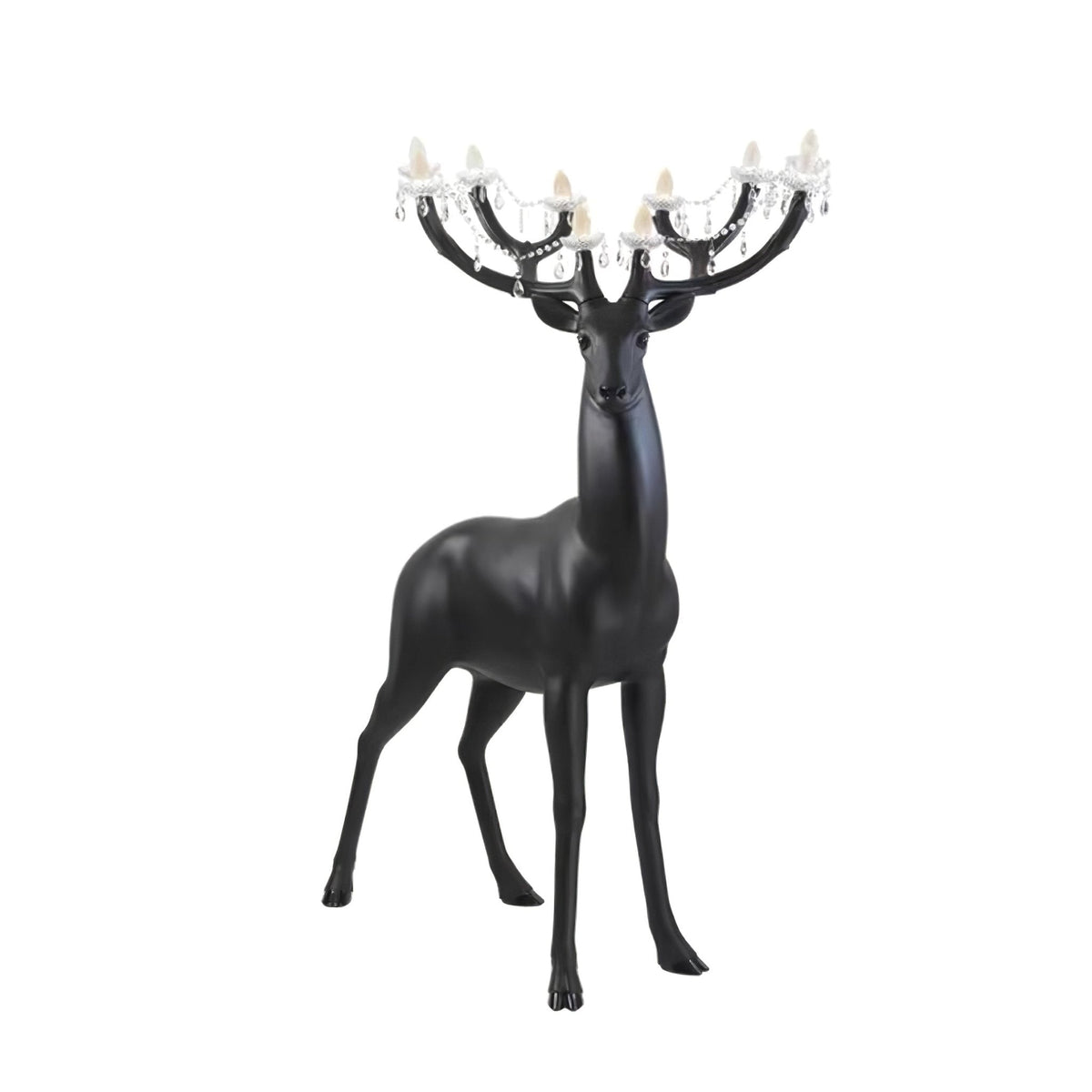 Sherwood Floor Lamp L 29.5″ x W 26.8″ x H 53.5″ / Black / US Plug Floor lamp