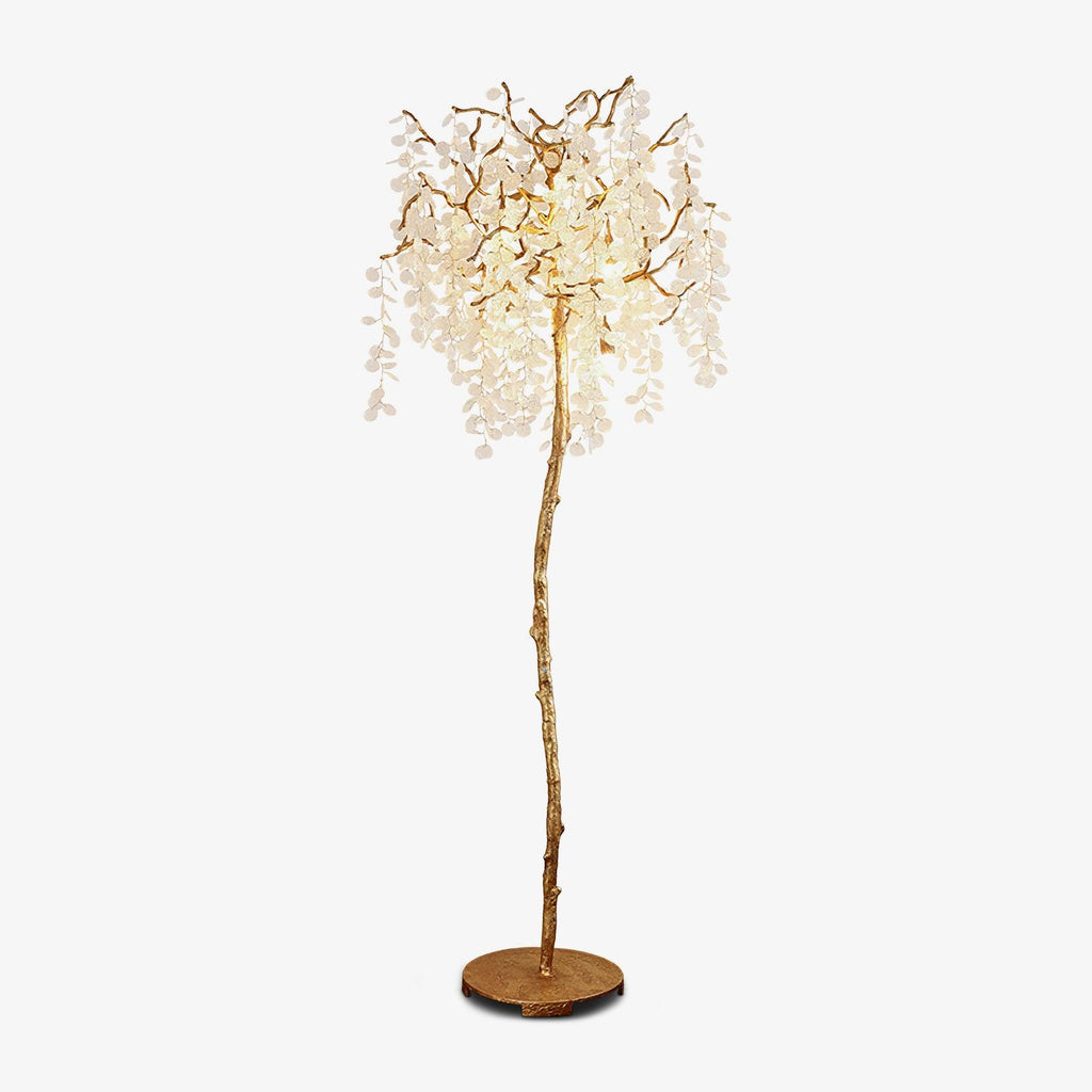 Shiro Noda Floor Light ? 21.7″ x H 68.9″ / Dia 55cm x H 175cm / Brass & Frosted glass / US Plug Floor lamp