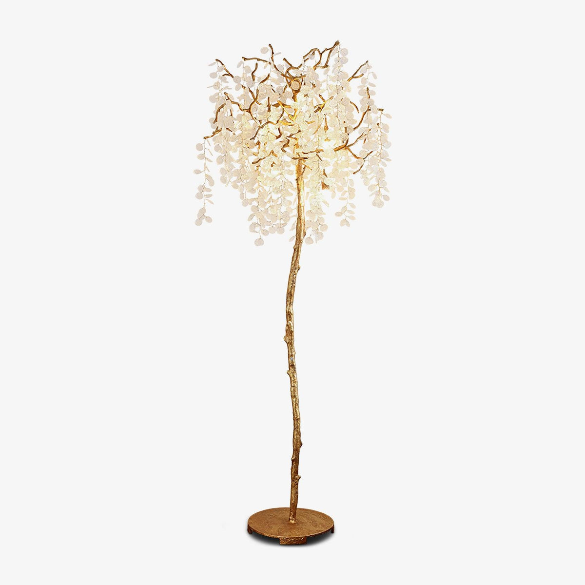 Shiro Noda Floor Light ? 21.7″ x H 68.9″ / Dia 55cm x H 175cm / Brass & Frosted glass / US Plug Floor lamp