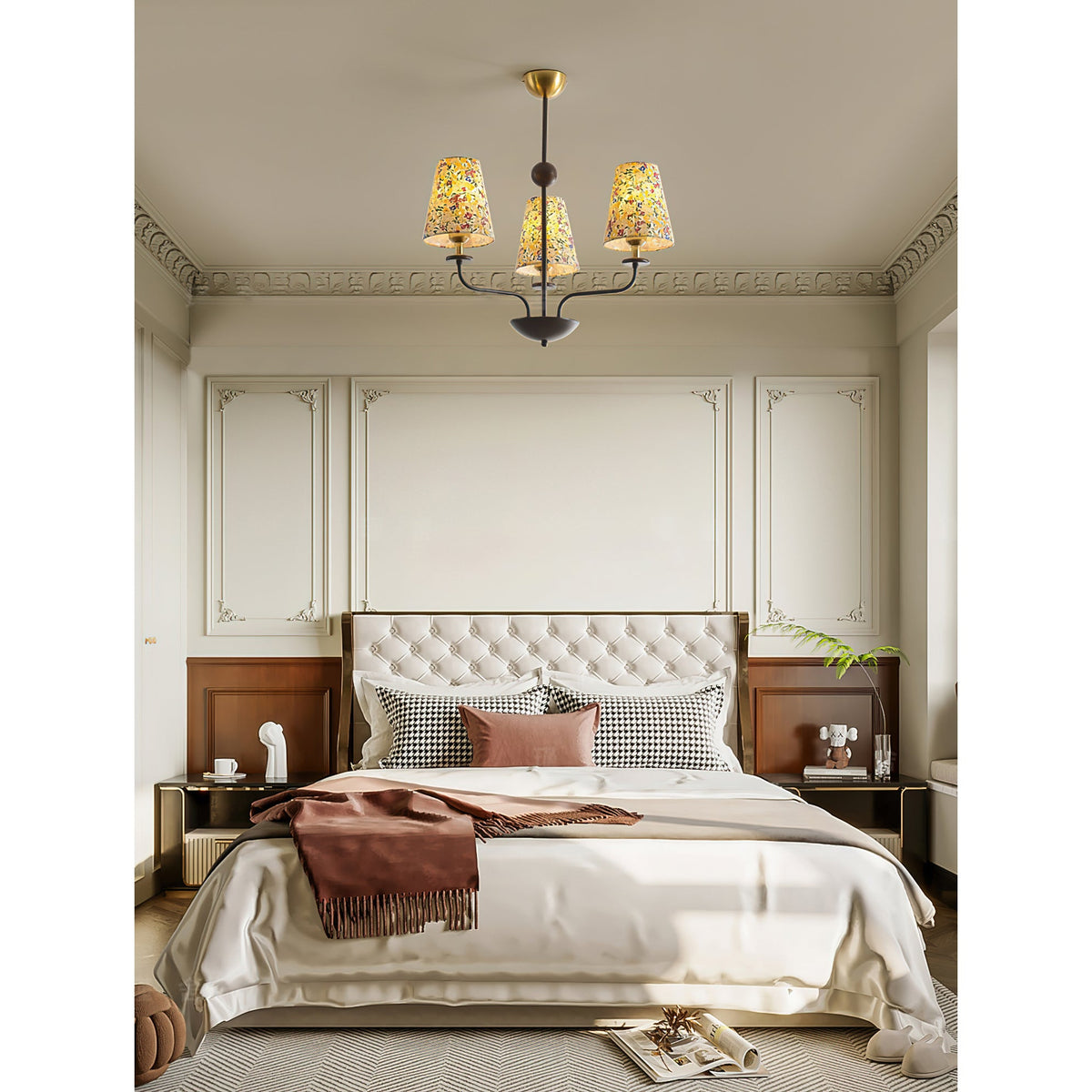 Siena Fabric Chandelier