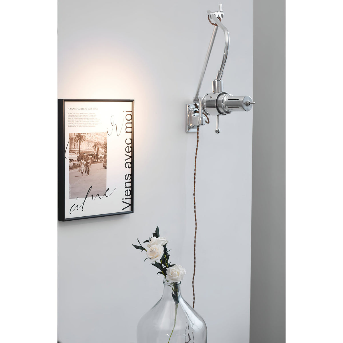 Signal Swing Arm Plug-in Sconce