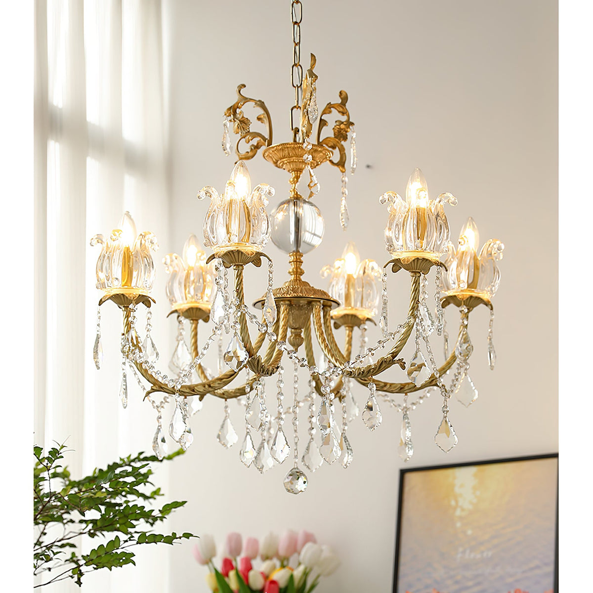 Silva Crystal Chandelier