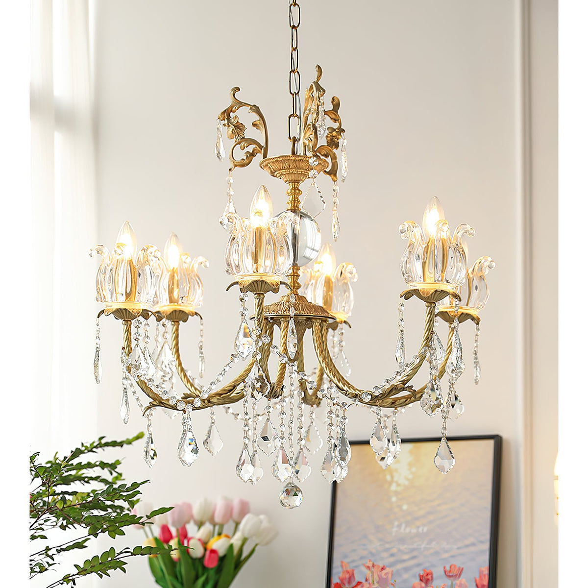 Silva Crystal Chandelier
