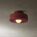 Simon Ceiling Lamp ? 11.8″ x H 5.9″ / Dia 30cm x H 15cm / Red Ceiling lamp