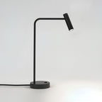 Skinny Table Lamp ? 6.6″ x H 14.9″ / Dia 17cm x H 38cm / Black & Warm Light / US Plug Table lamp